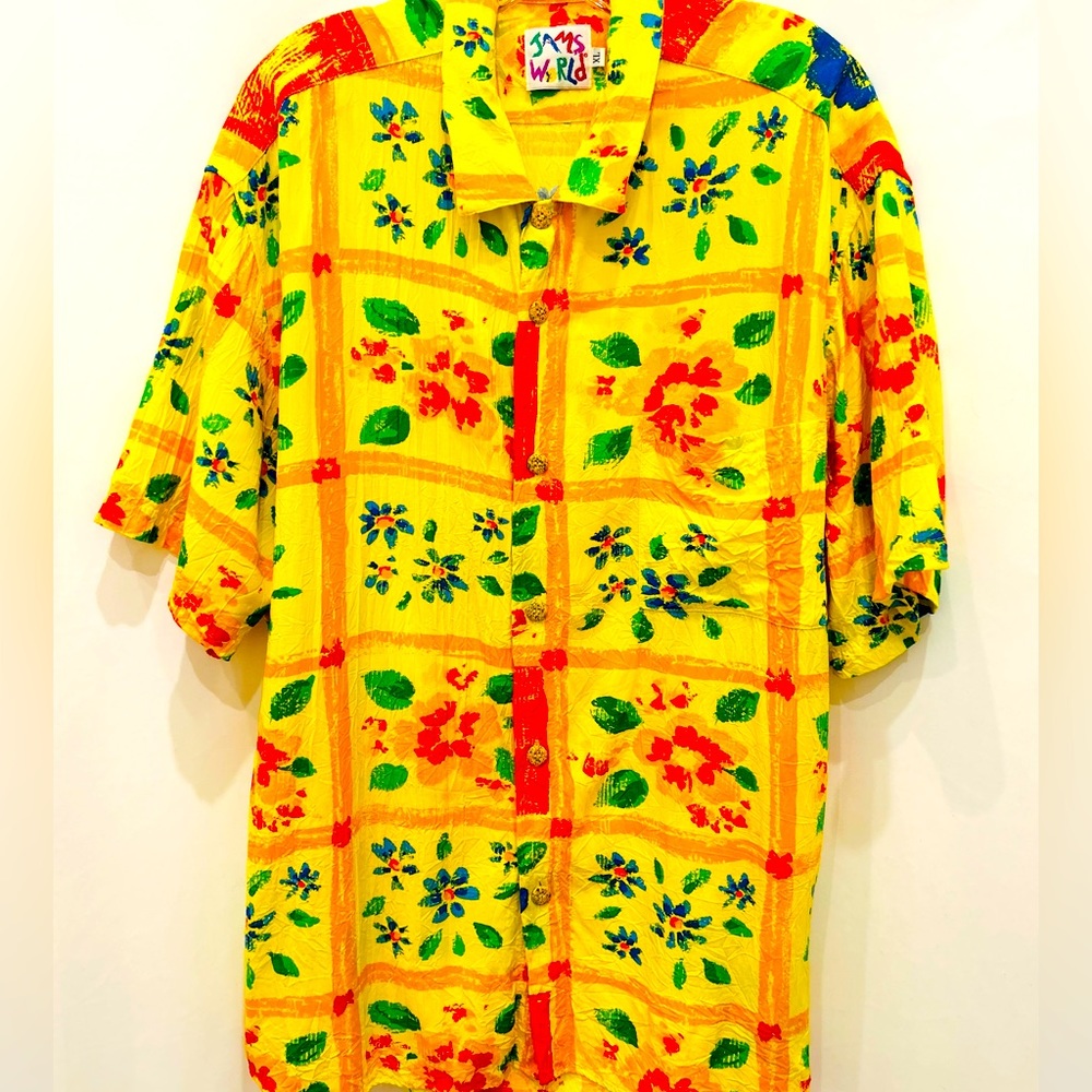 jams world Vintage Hawaiian shirt XL